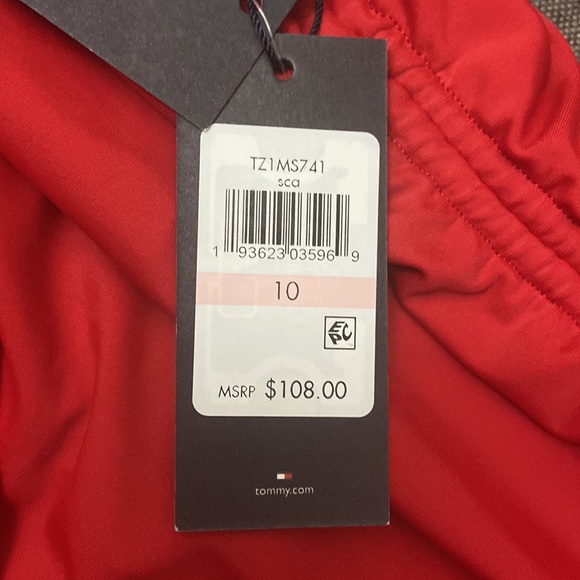 NWT Tommy Hilfiger Scoopneck One-Piece Swimsuit - Picture 4 of 5